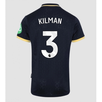 Billige Fotballdrakt West Ham United Max Kilman #3 Replika Tredjedrakt 2025-26 Kortermet